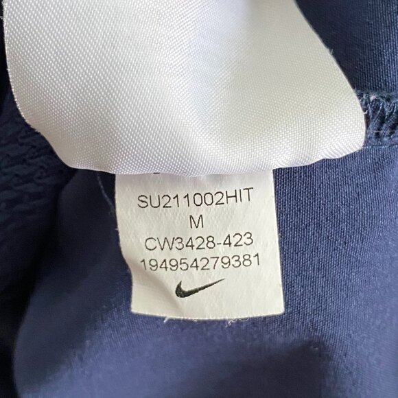 Augustana Vikings Nike CW3428 Coaches Performance 1/4 Zip Jacket Medium Blue - Picture 5 of 5